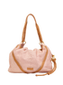 Trimmed Hobo, &pound;495, Handbags, Pink, Python, Front view